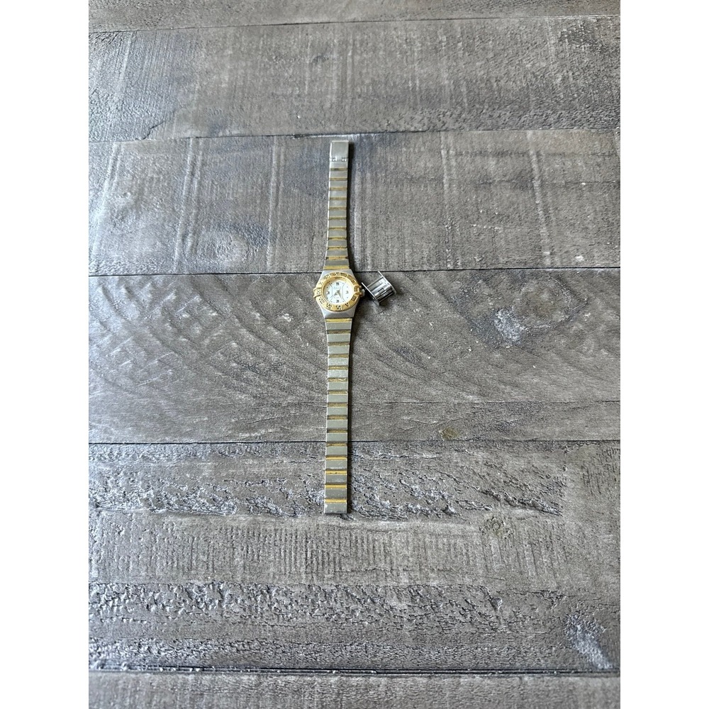 WOMEN'S BIJOUX TERNER 2 TONE  QUARTZ  WATCH BRACELET
